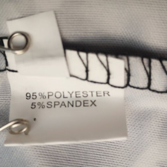 Champion Ladies Size XL Black White & Red Cold Shoulder Dress with Hood - Picture 4 of 11